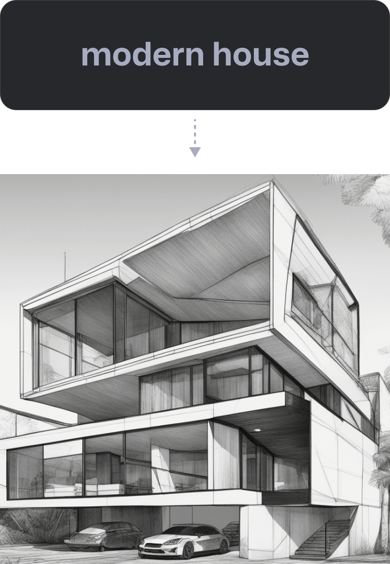 AI Architecture Rendering Workflow - Sketch Input