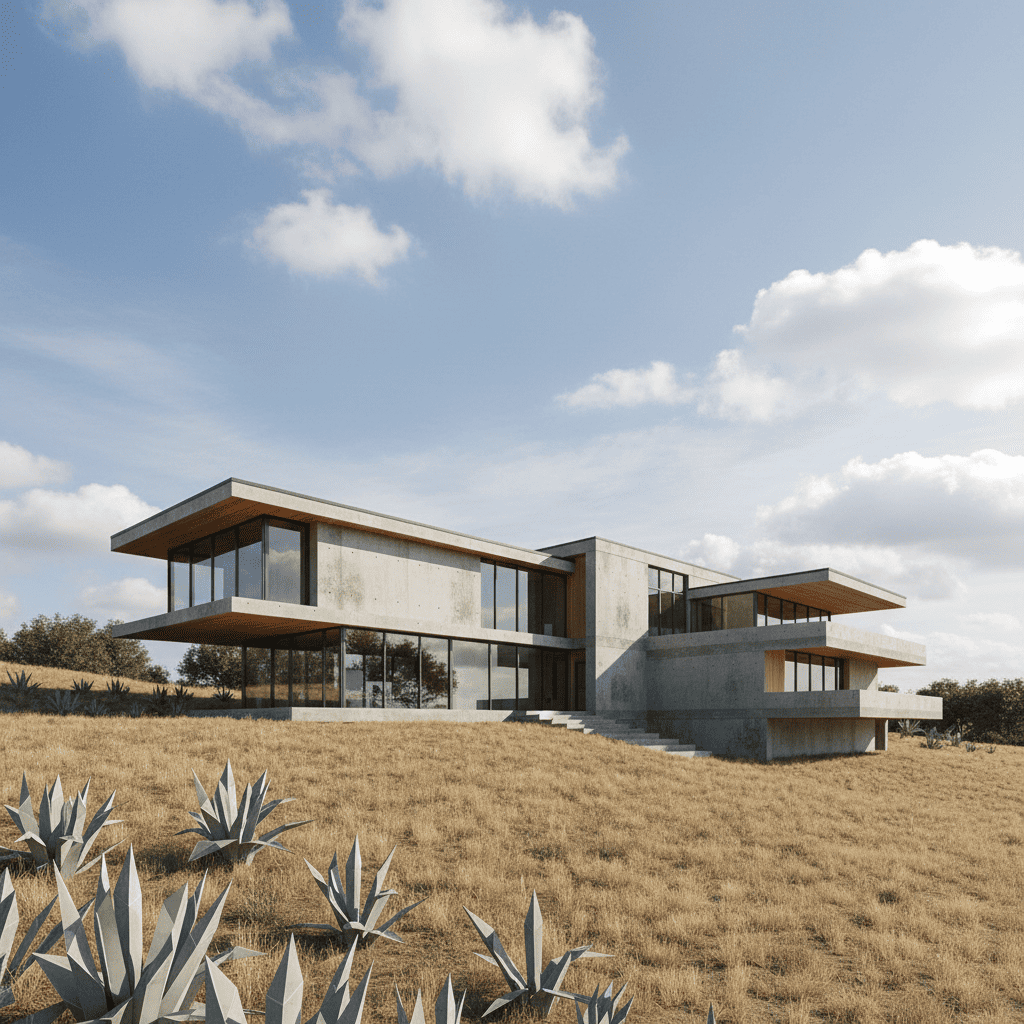 AI architectural render example 6